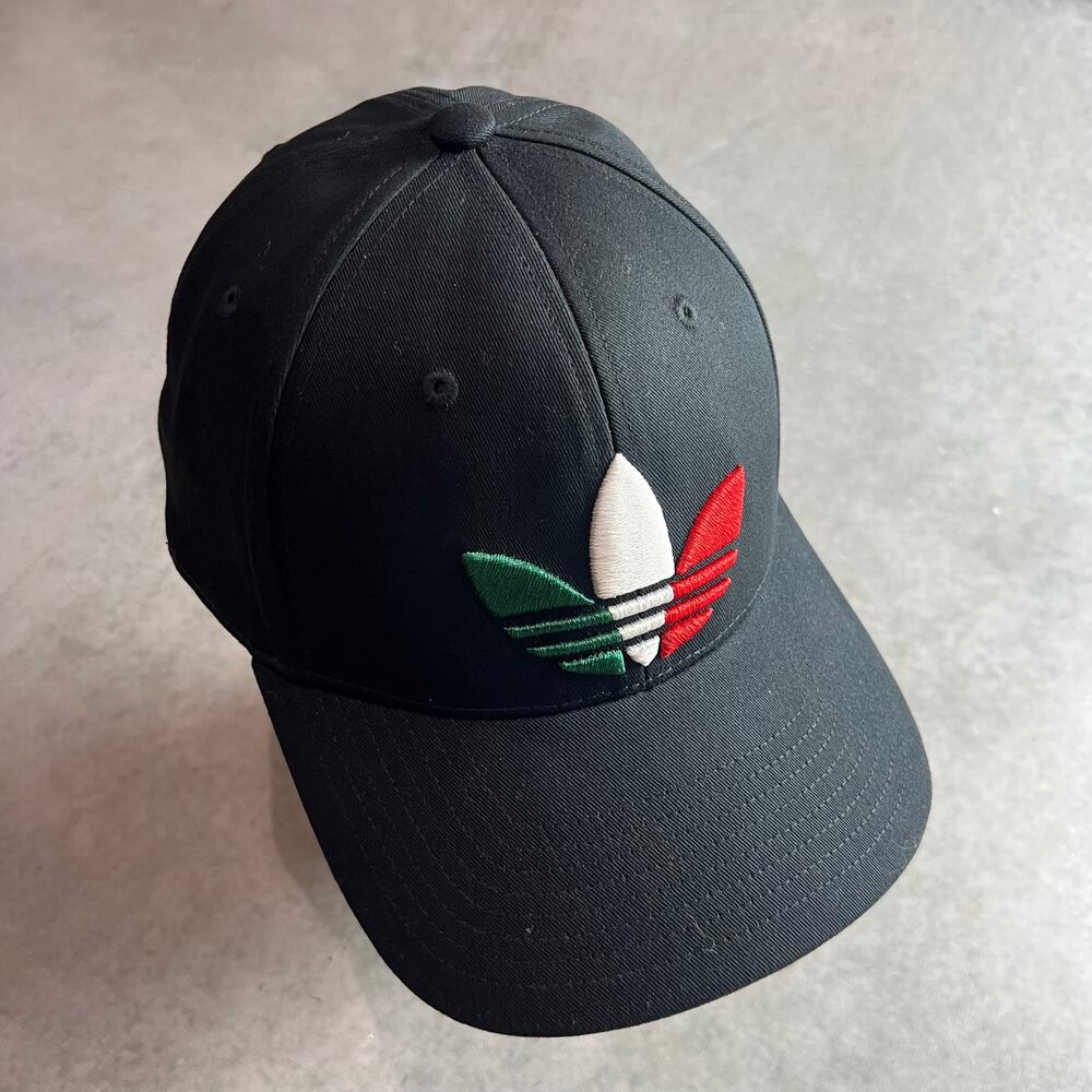 Mexico Men's Soccer Adidas Club Adjustable Hat Leaf Logo NWT World Cup FIFA